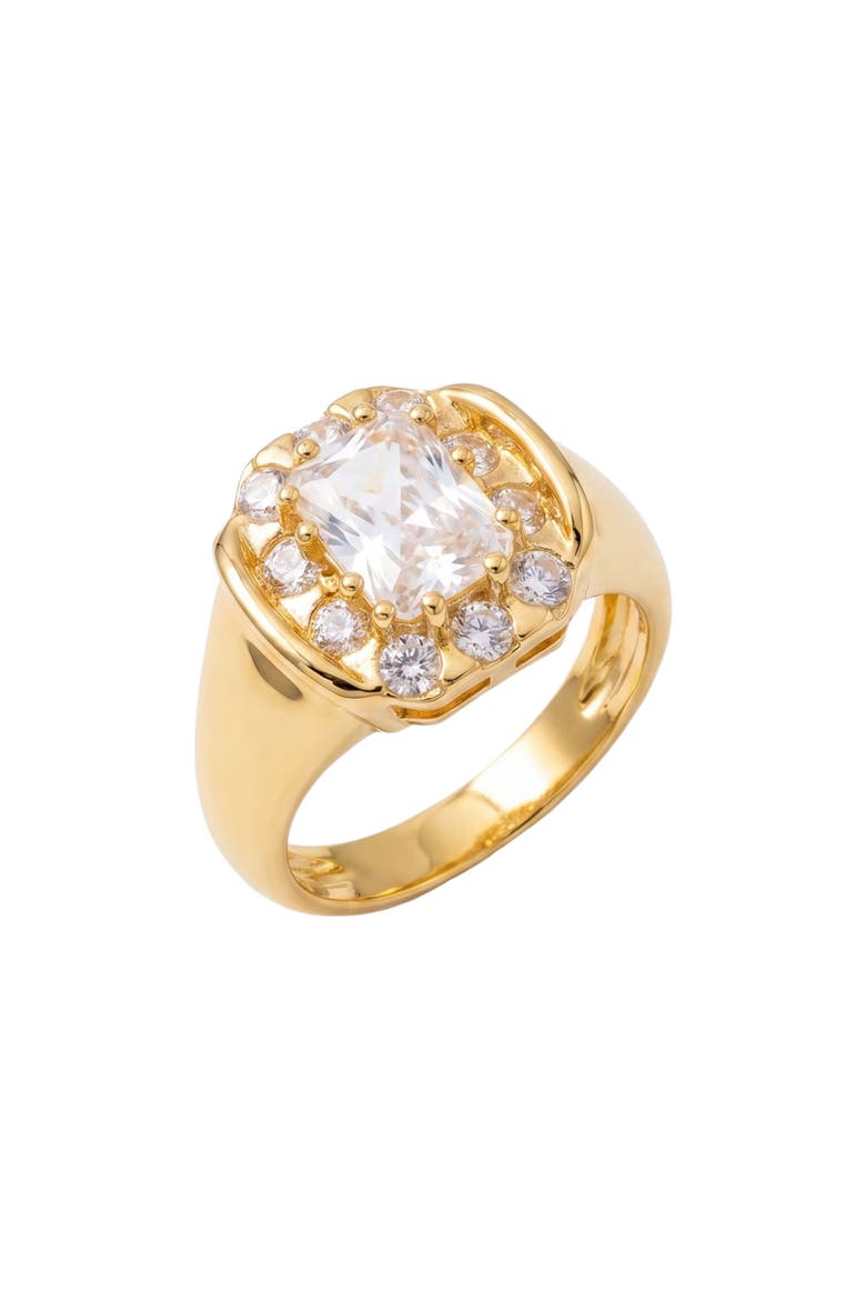 The Colored Stone Pinky Ring, Main, color, GOLD