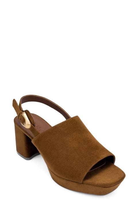Pearl Faux Suede Sandal