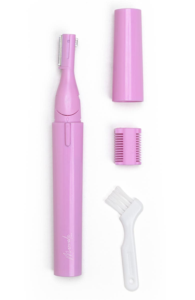 Mermade Hair Facial Shaver, Main, color, Pink