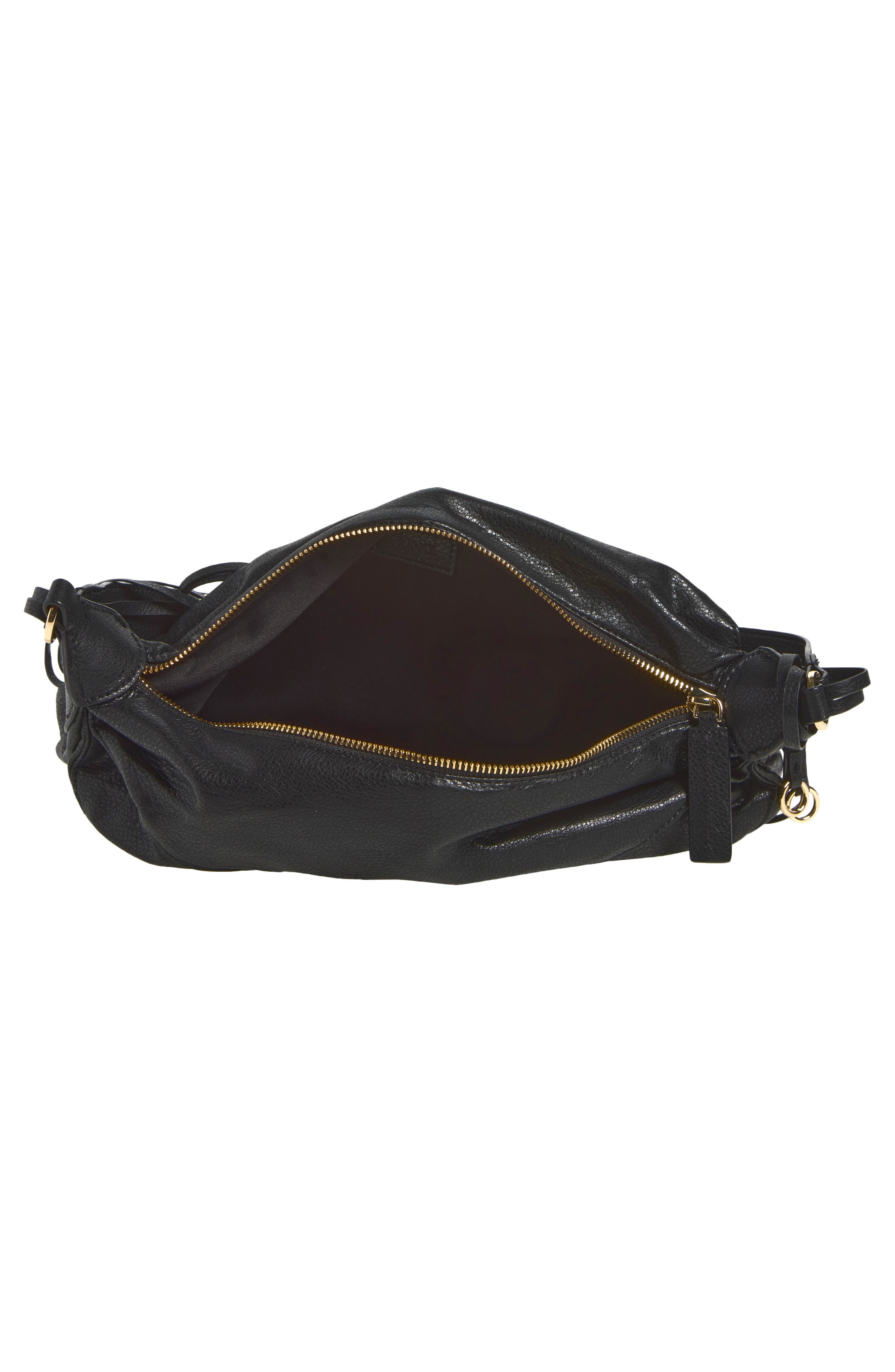 Tin Shoulder Bag, Alternate, color, BLACK