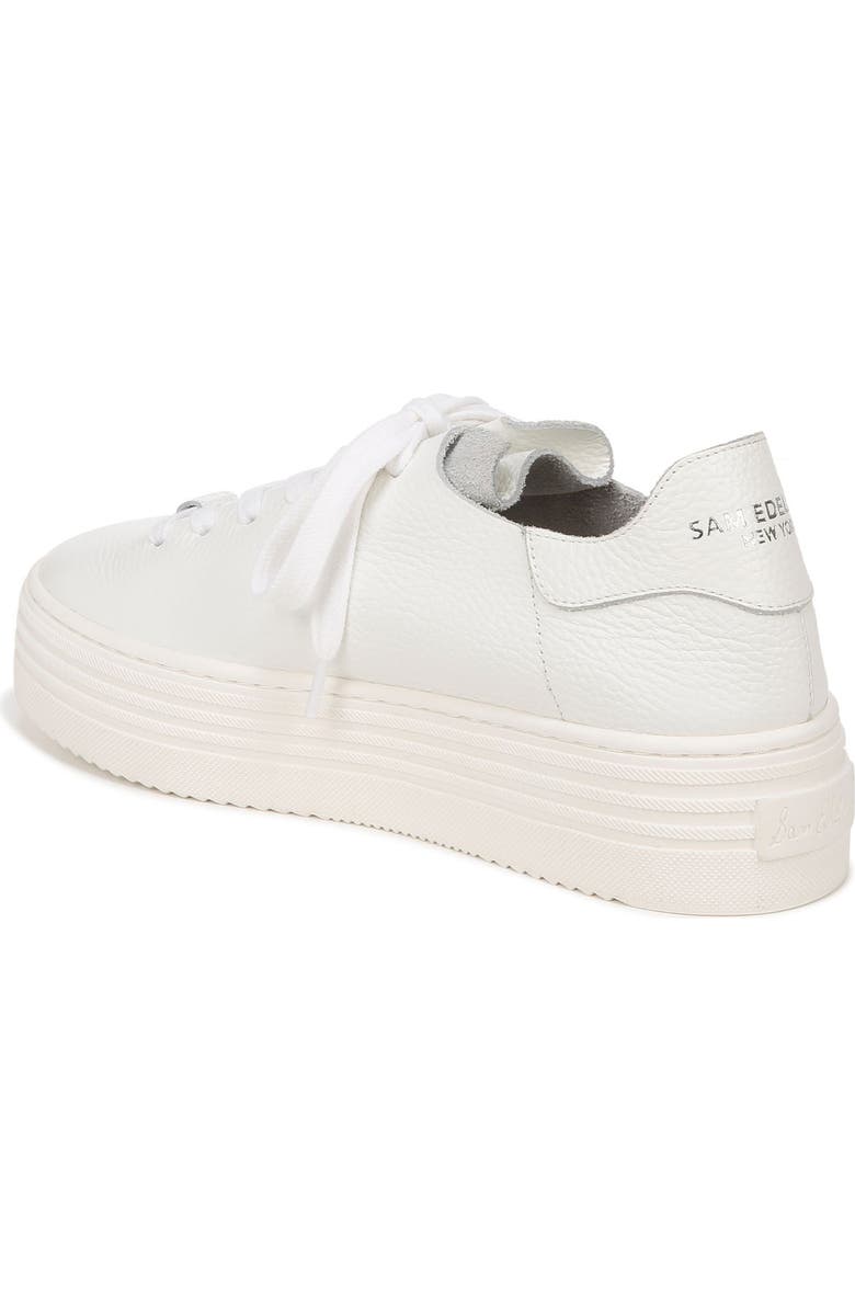 Sam Edelman Pippy Platform Sneaker, Alternate, color, White