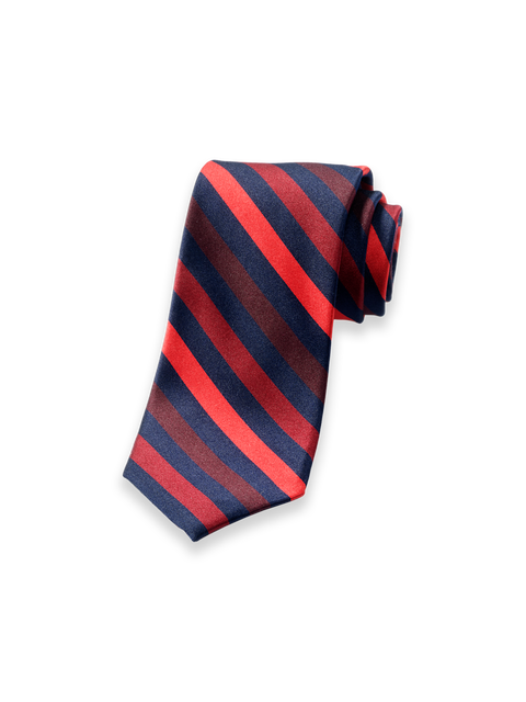 Patterned Woven Silk Tie