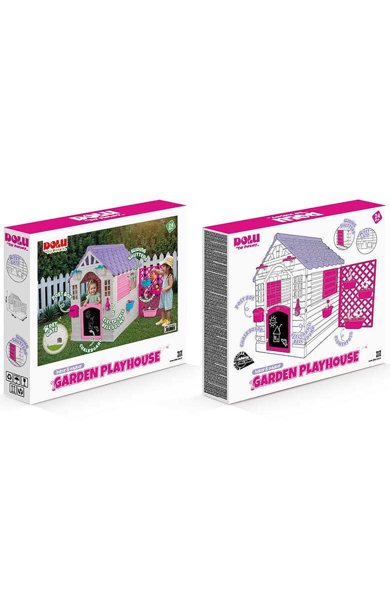 Dolu Garden Playhouse Indoor Outdoor Toy, Alternate, color, Multicolored