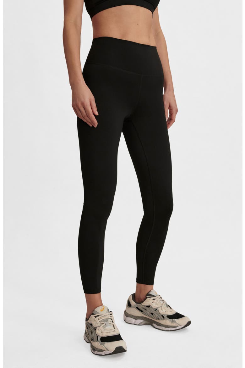 Assure High Rise 25-Inch Leggings, Alternate, color, BLACK