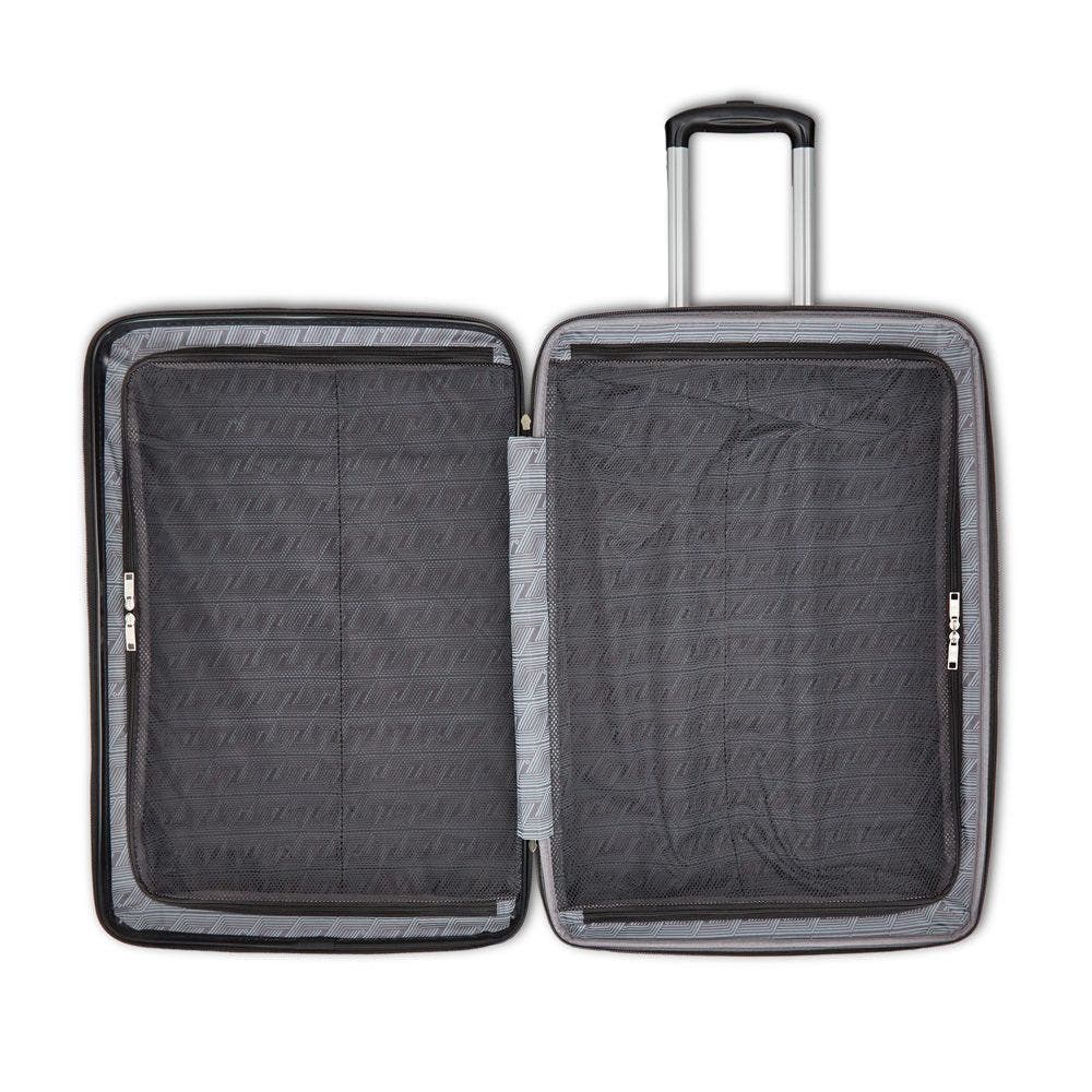 Samsonite Alliance SE Hardside 28" Checked Spinner, Alternate, color, Bass Black