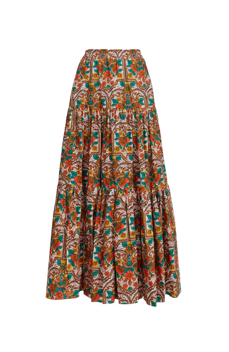 La DoubleJ Big Skirt Corte White Rust, Alternate, color, Corte White Rust