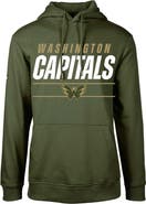 LEVELWEAR Youth Levelwear Olive Washington Capitals Podium Fleece Pullover Hoodie