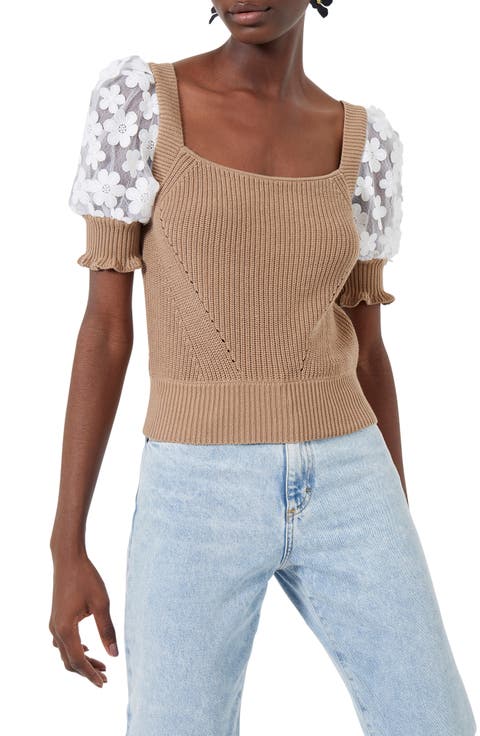 Caballo Puff Sleeve Sweater