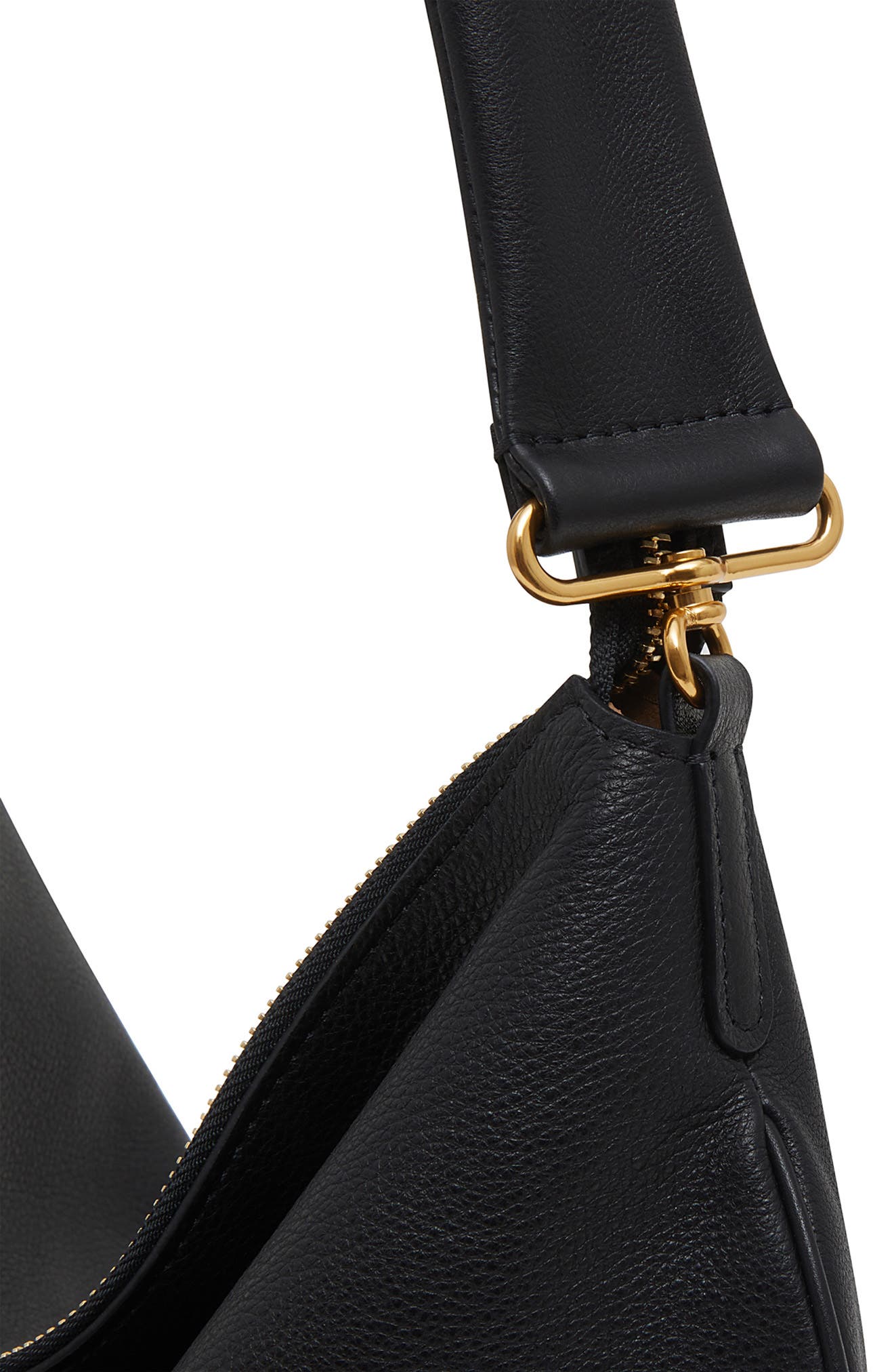 Mansur Gavriel Swing Leather Shoulder Bag, Alternate, color, 