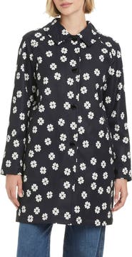 Kate Spade New York Hooded A-Line Trench Coat