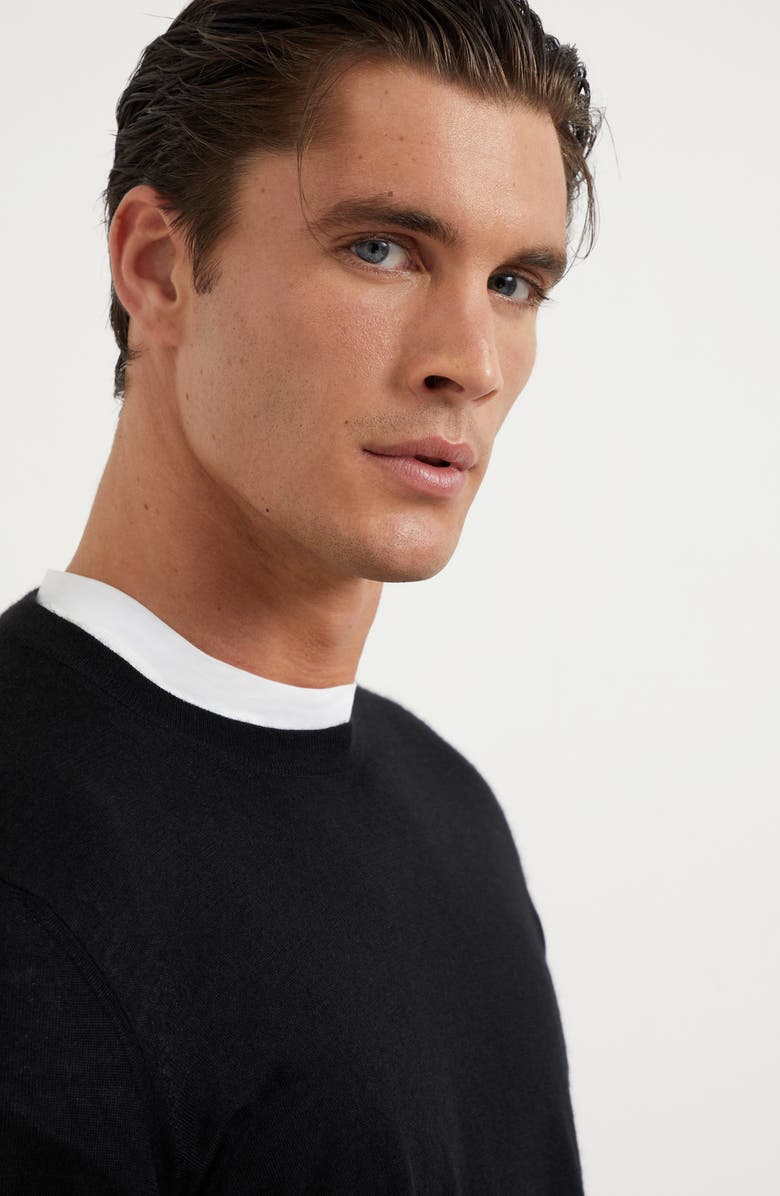 Brunello Cucinelli Lightweight sweater, Alternate, color, 