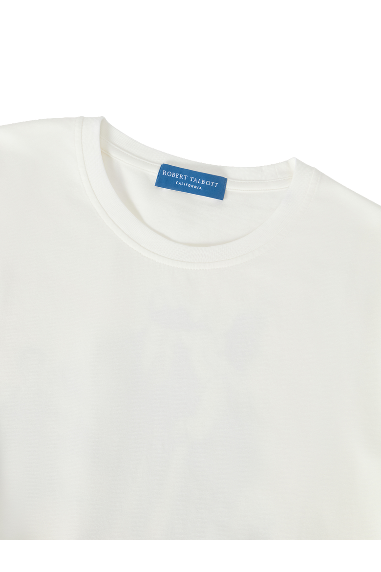 Stretch Jersey Graphic Dean Tee, Alternate, color, White/Martini