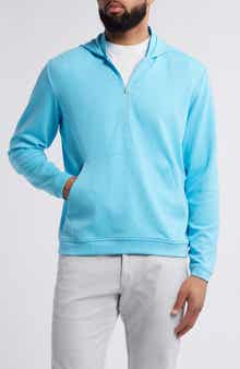 Peter Millar Grid Performance Half Zip Hoodie
