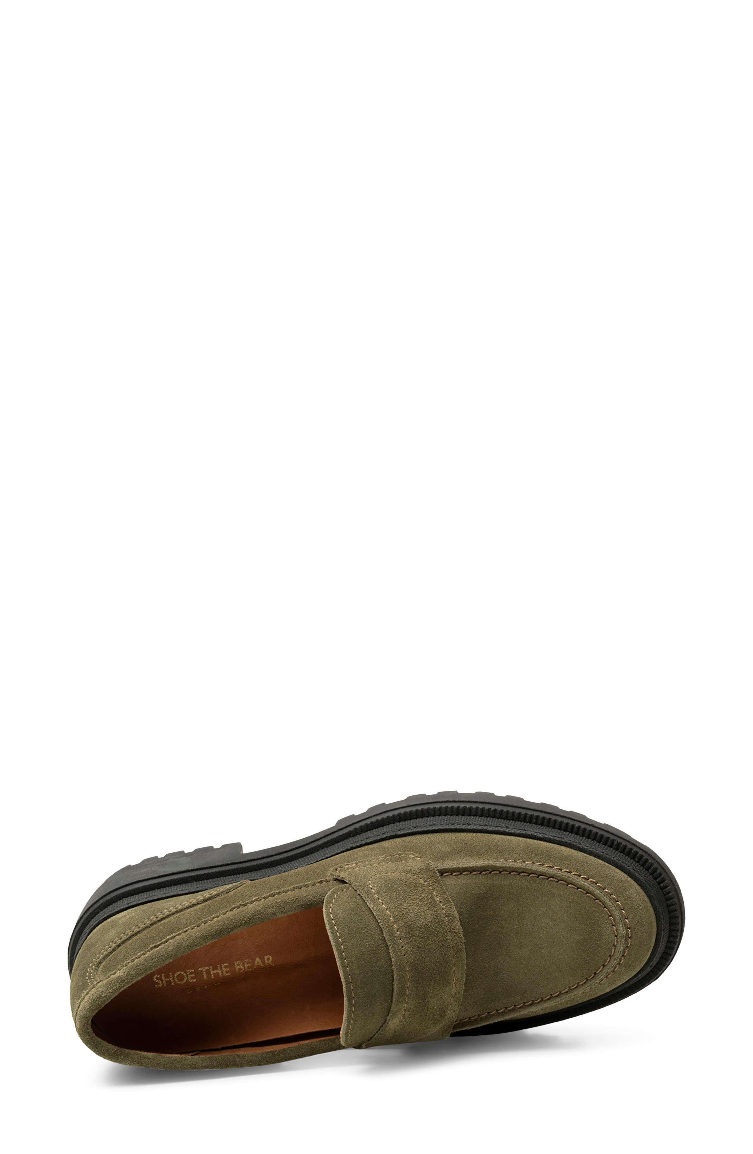 Iona Suede Saddle Loafer, Alternate, color, 916 ALGAE