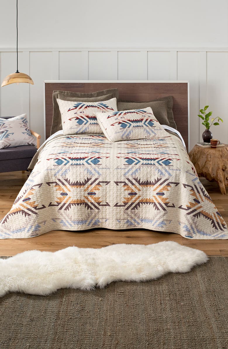 Pendleton White Sands Quilt & Sham Set, Main, color,