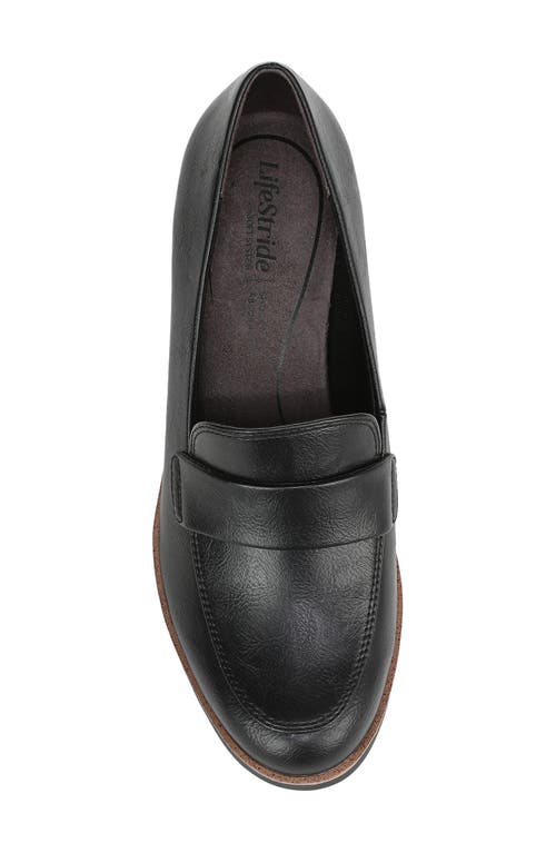 Lifestride Zed Wedge Loafer Pump In Black