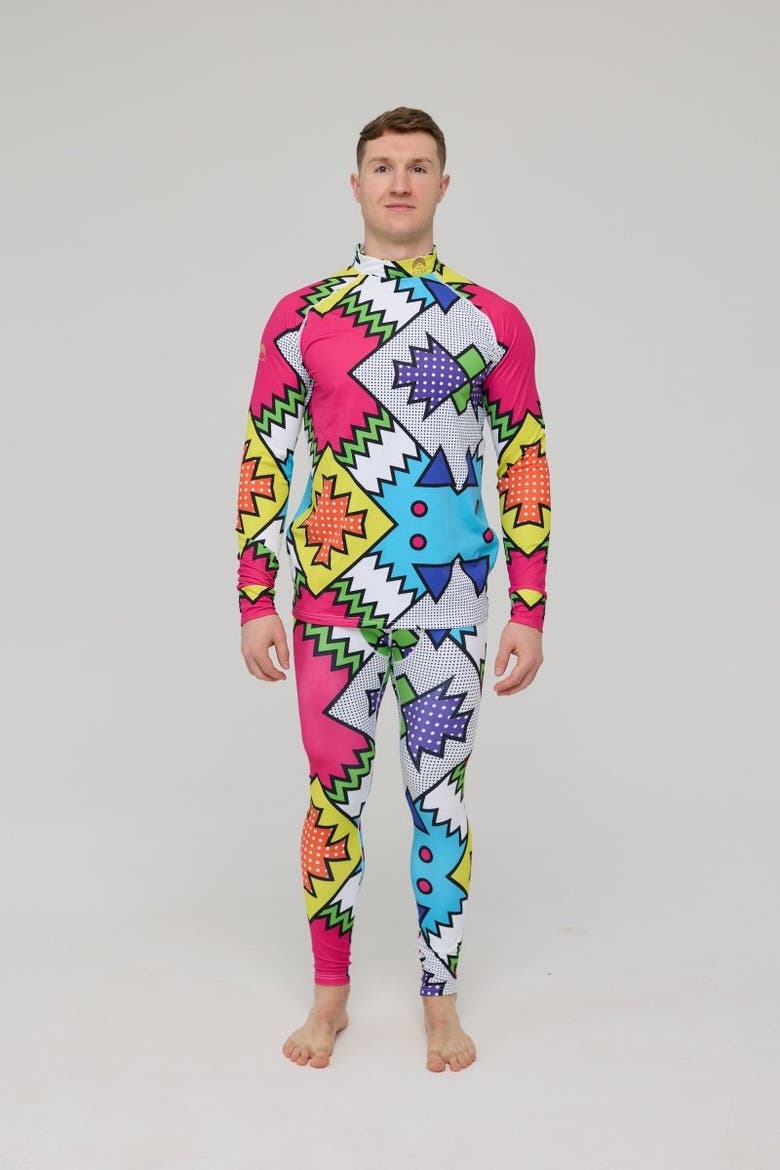 Men's Baselayer Top Day Tripper, Alternate, color, Multicolored