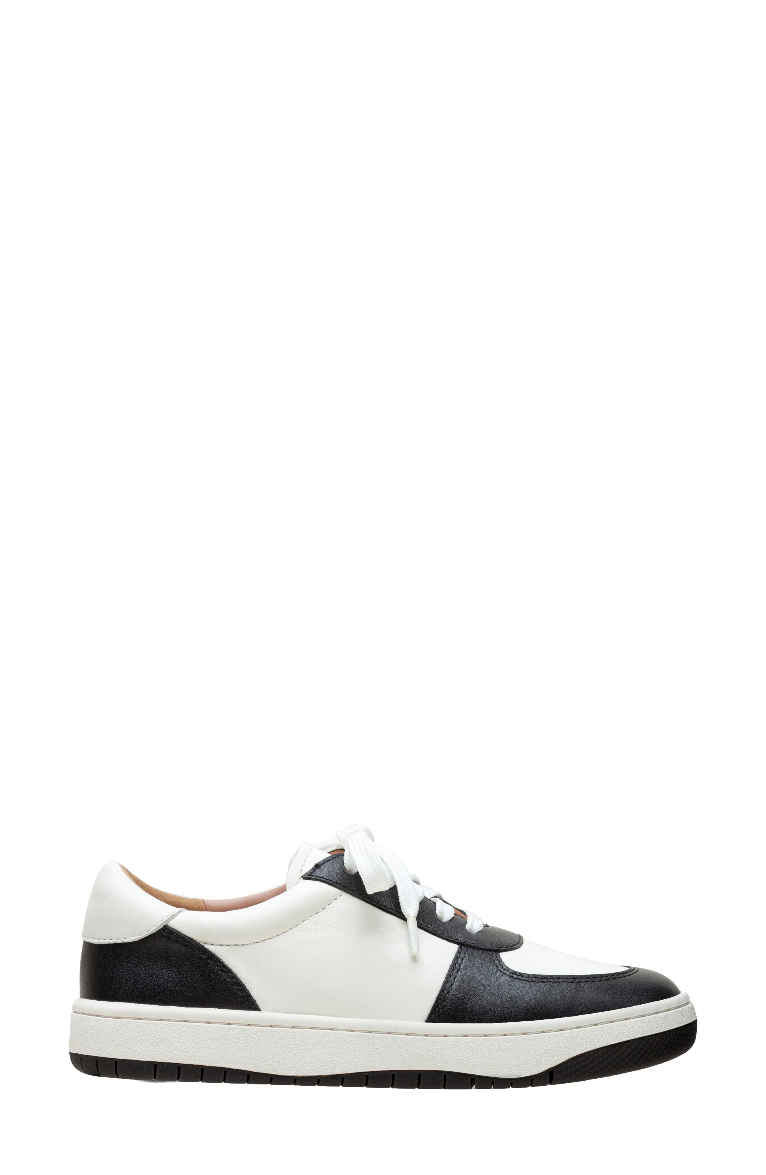 Krista Sneaker, Alternate, color, EGGSHELL/ BLACK