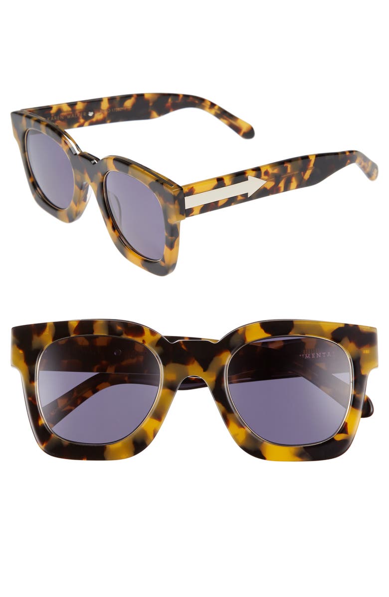 Karen Walker x Monumental Pablo 50mm Polarized Sunglasses, Main, color,