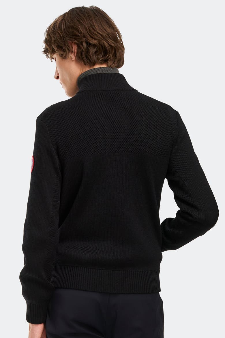 HyBridge® Knit Jacket, Alternate, color, Black