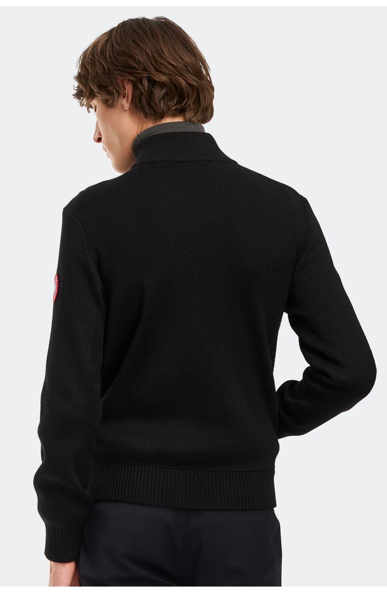 Canada Goose HyBridge<sup>®</sup> Knit Jacket, Alternate, color, Black