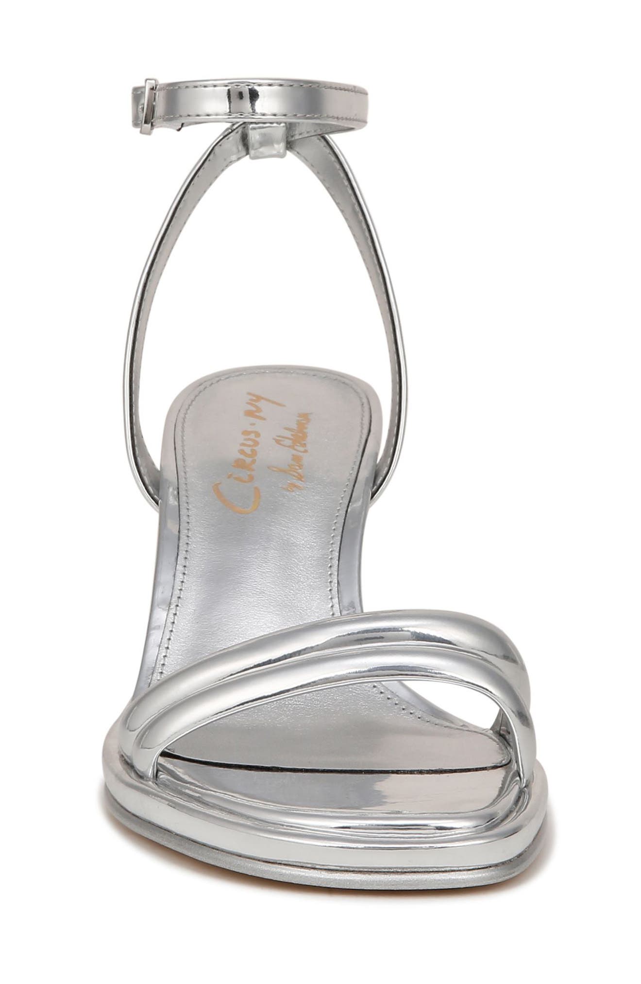 Hartlie Ankle Strap Sandal, Alternate, color, SOFT SILVER