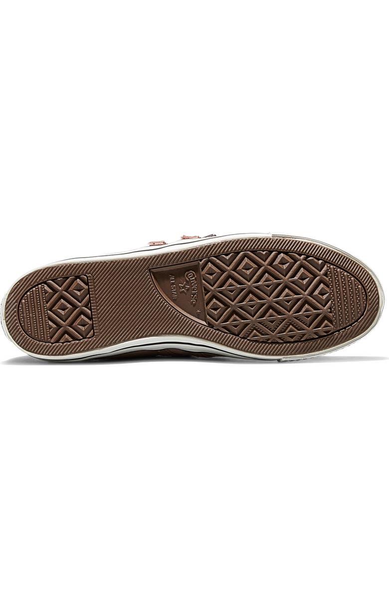 Converse Chuck Taylor<sup>®</sup> All Star<sup>®</sup> Dainty Mary Jane Sneaker, Alternate, color, Dried Earth/ Egret/ Black