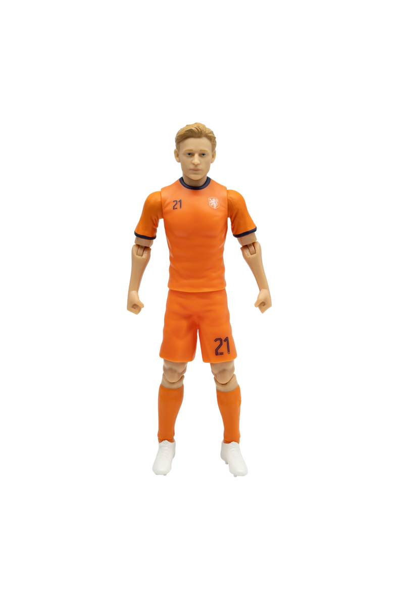 Sockers Netherlands National Frenkie de Jong 8" Soccer Action Figure, Main, color, Orange