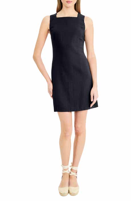 Donna Morgan Square Neck Sleeveless Minidress
