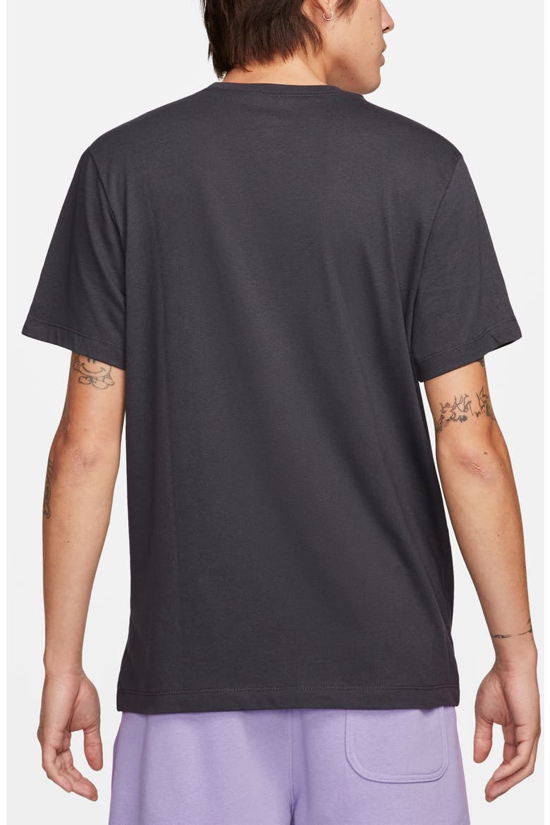 Pack 4 Cotton Graphic T-Shirt, Alternate, color, ANTHRACITE