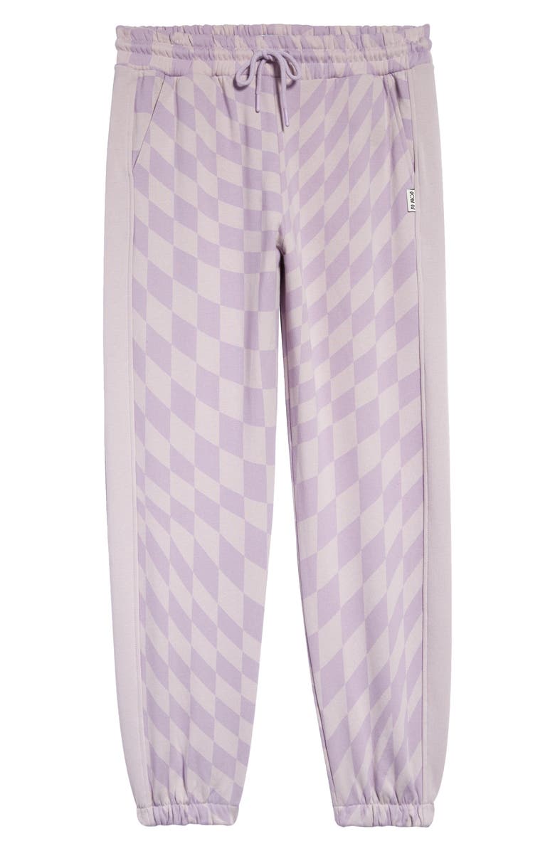 Topman Oversized Checkerboard Joggers, Alternate, color,