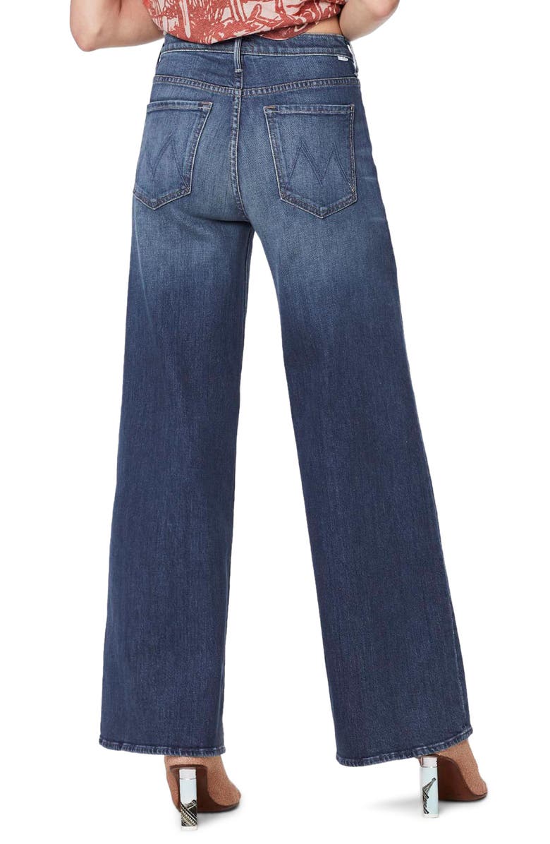 MOTHER The Undercover High Waist Wide Leg Jeans, Alternate, color,