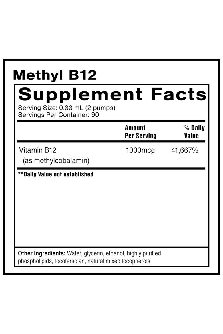Methyl B12 Methylcobalamin Vitamin Supplement, Alternate, color, None