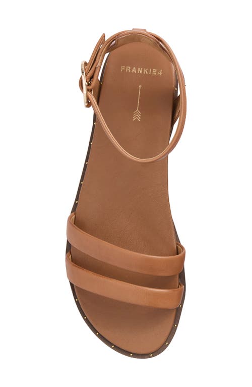 Frankie4 Patterson Ankle Strap Sandal In Tan