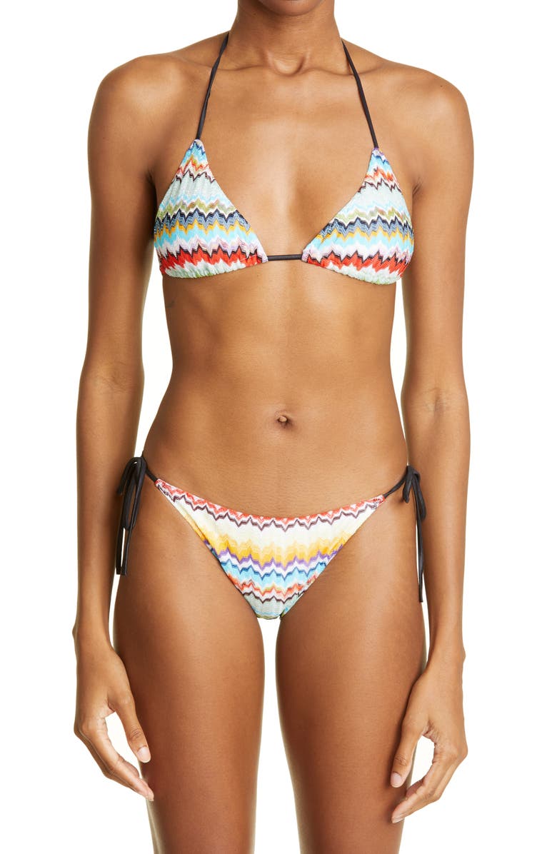 Missoni Zigzag Knit Two-Piece Swimsuit, Main, color, 