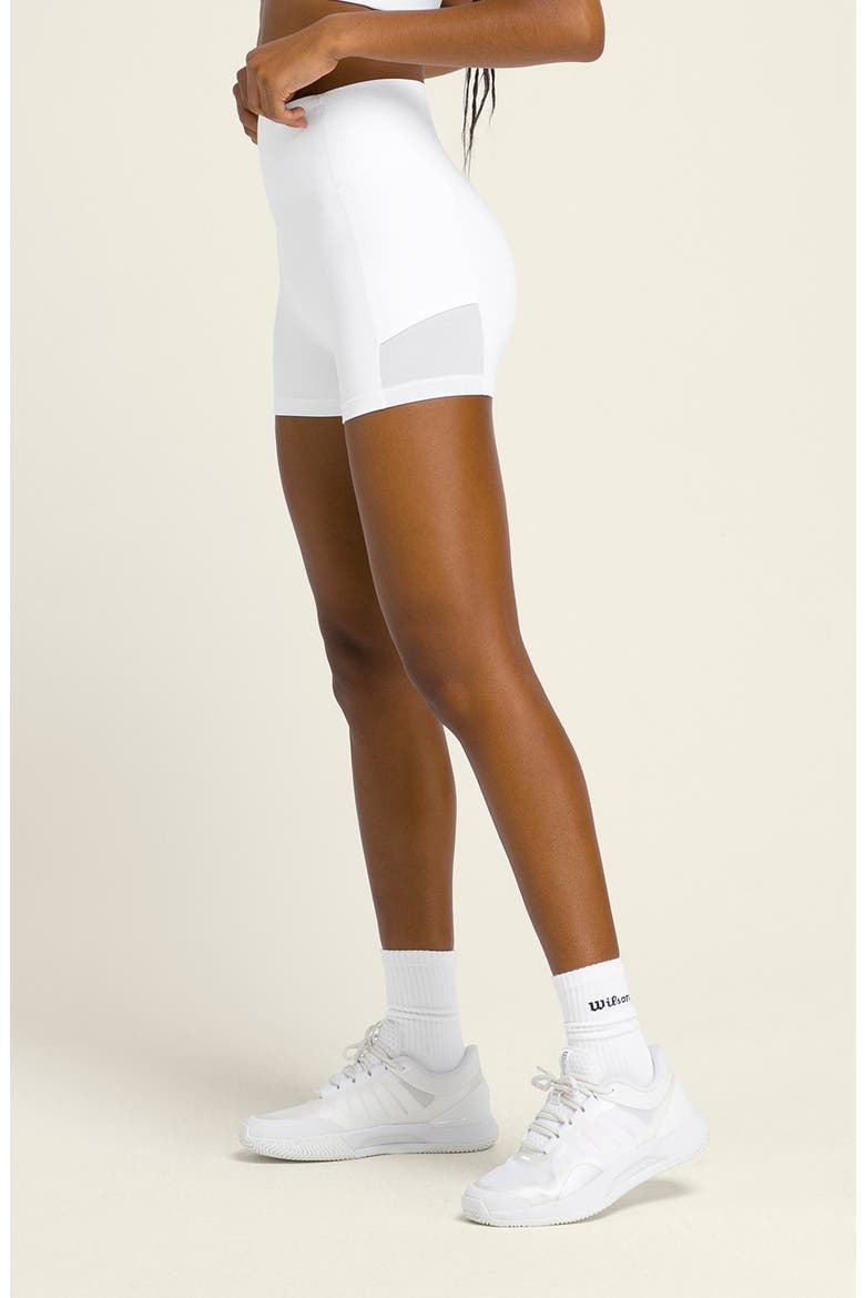 Baseline Ball Shorts, Alternate, color, BRIGHT WHITE