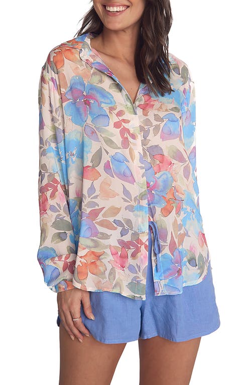 Bella Dahl Floral Button-up Shirt