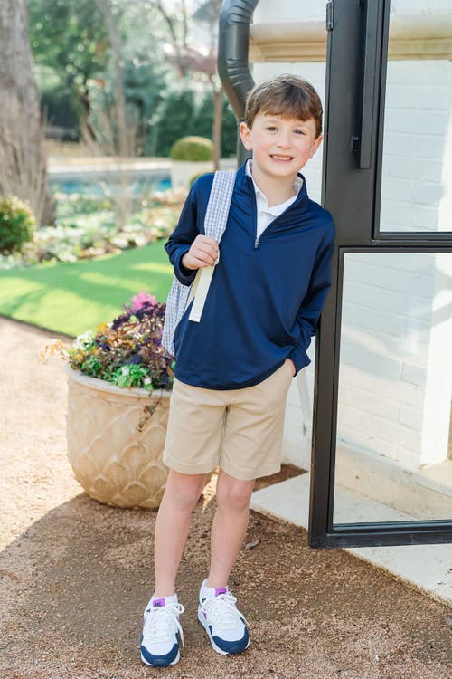 LILA AND HAYES LILA AND HAYES SAM QUARTER ZIP PULLOVER BY LH SPORT