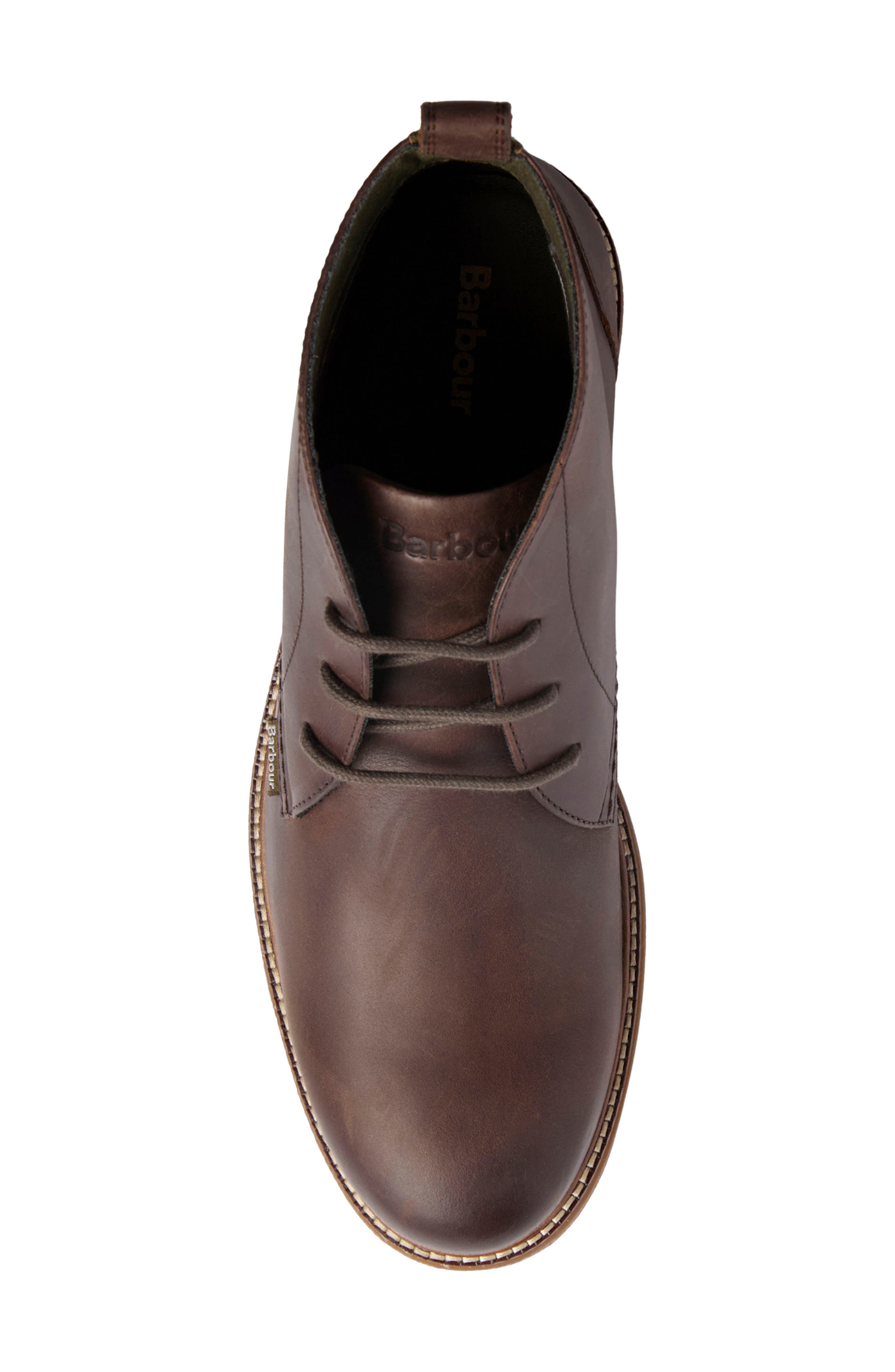 Barbour Kirkstone Desert Boot, Alternate, color, Dark Brown