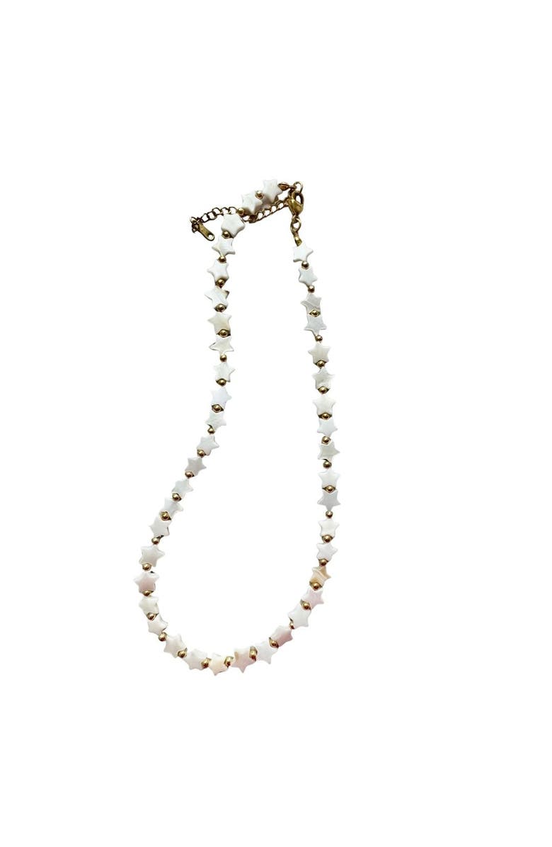 Erin McDermott Jewelry All the Stars in the Sky Necklace, Main, color, White