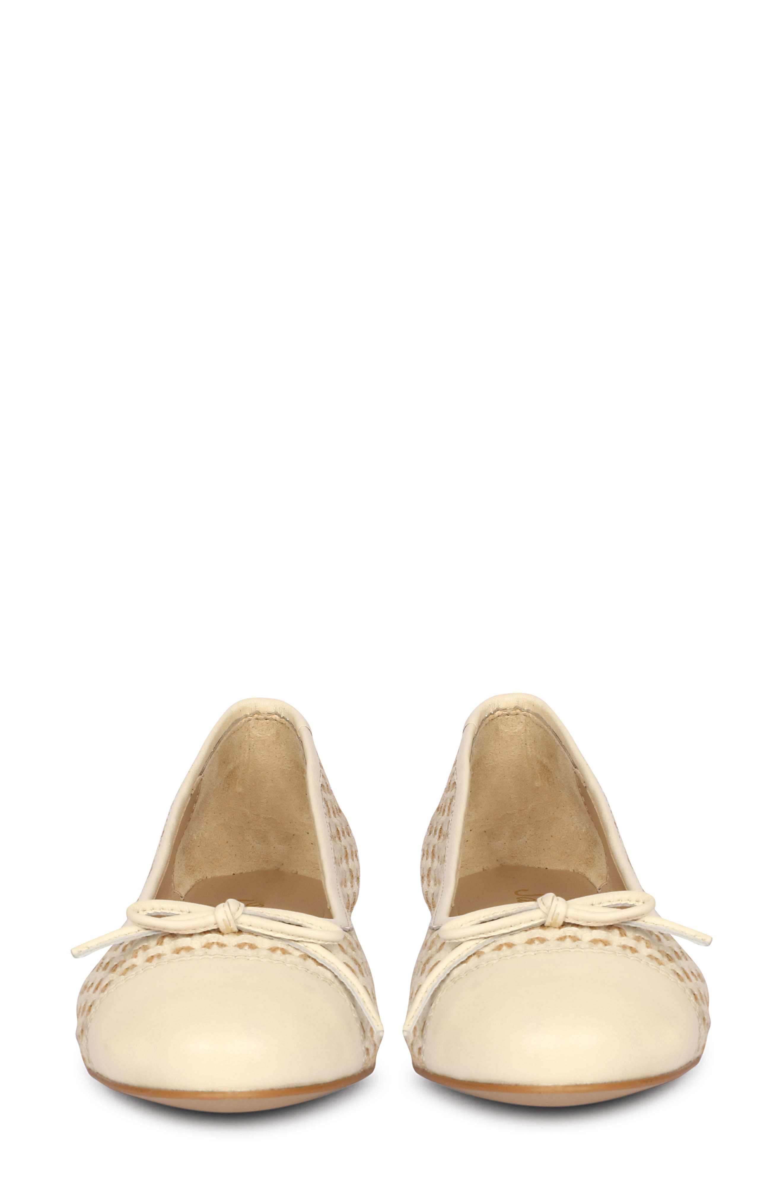 Zaini Cap Toe Ballet Flat