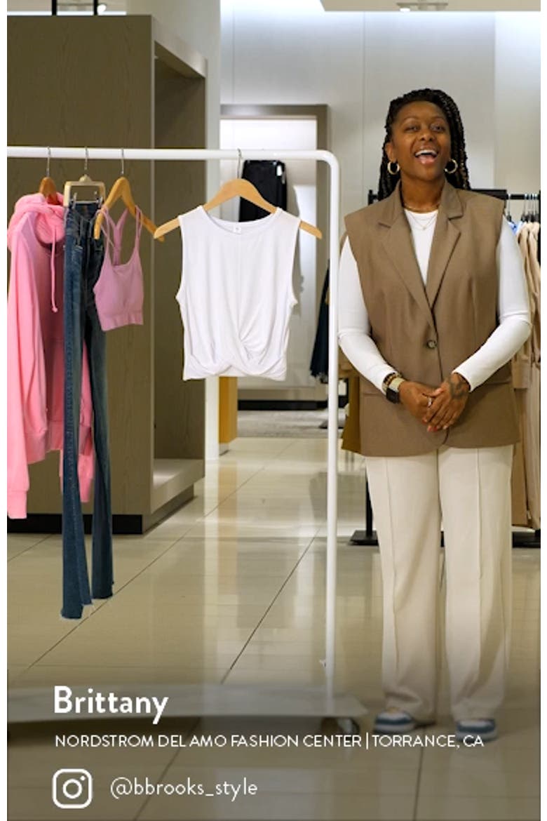Cover Twist Hem Tank video