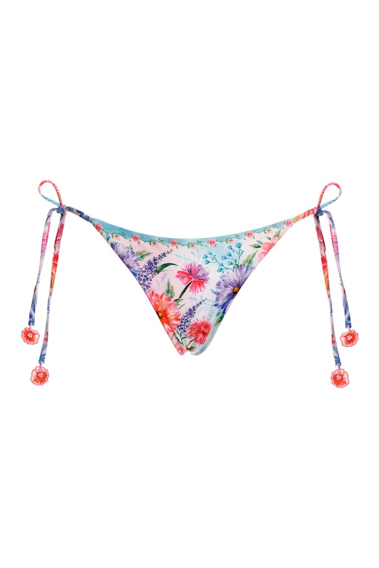 Alegria Chroma Bikini Bottoms, Alternate, color, WHITE MULTICOLOR