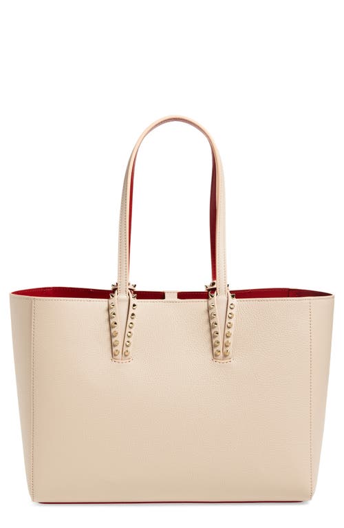 Christian Louboutin Small Cabata Soft Leather Tote In Gold