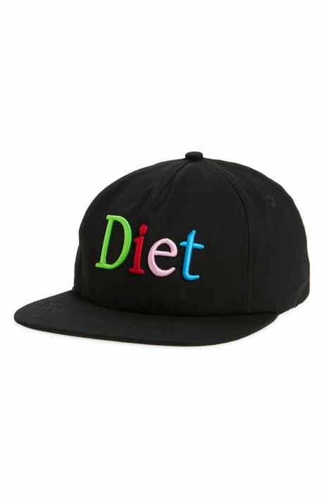 DIET STARTS MONDAY Apple Embroidered Baseball Hat