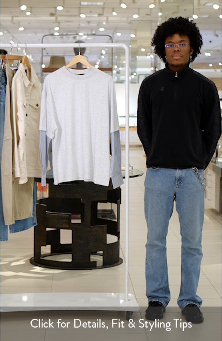 Layered Look Oversize T-Shirt, sales video thumbnail
