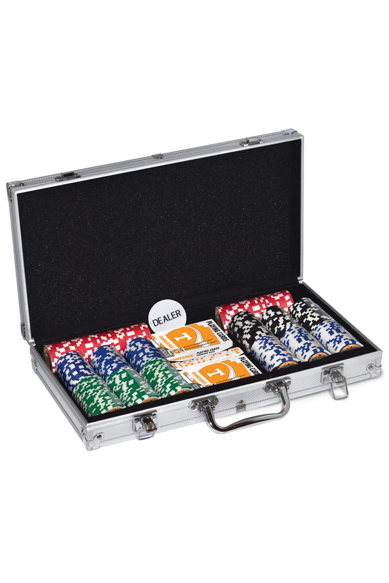 Tennessee Volunteers 300 Piece Poker Set, Alternate, color, Multicolor