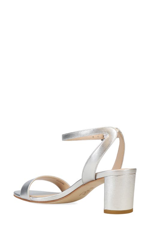 Pelle Moda Moira Sandal In Silver