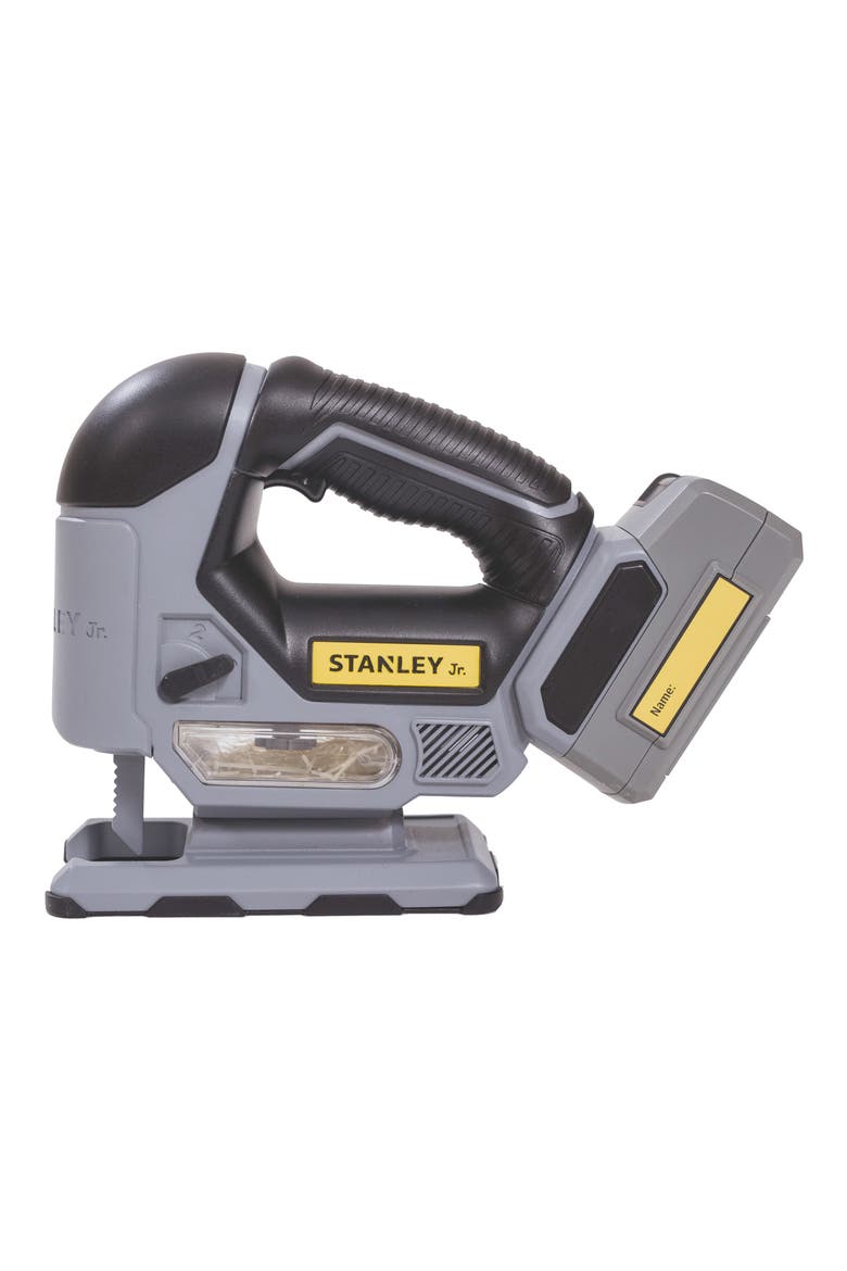 Pretend Play Battery Operated Jigsaw, Main, color, YELLOW & BLACK