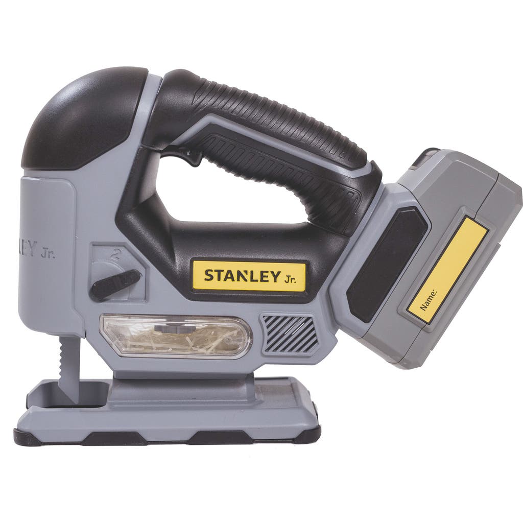 Stanley Jr. Pretend Play Battery Operated Jigsaw in Yellow & Black  product